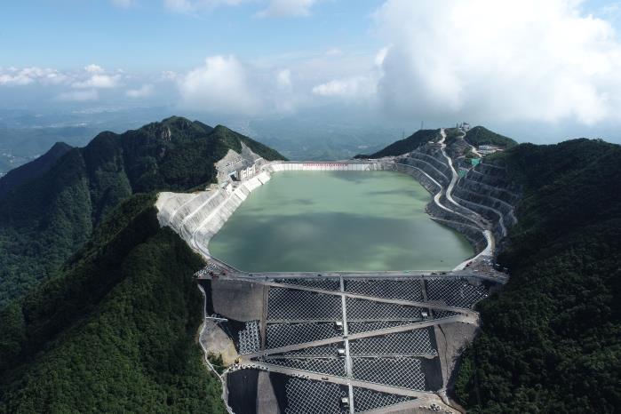 长龙山电站上水库