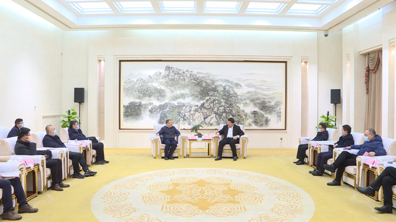 中国三峡建工(集团)有限公司与芜湖市政府会谈